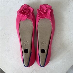 Never Worn - Rothy’s Pink Floral Women's Flats